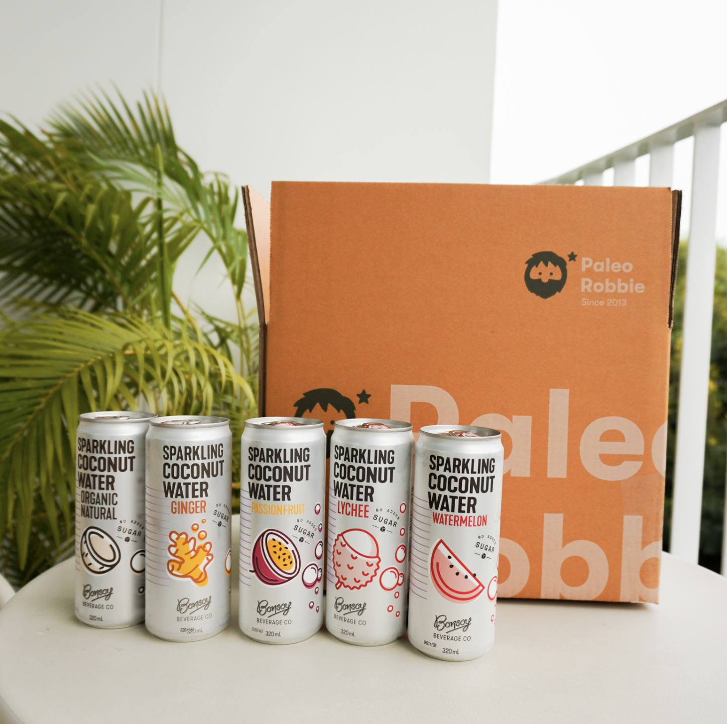 Sparkling Coconut Water with Passionfruit - Bonsoy x 12